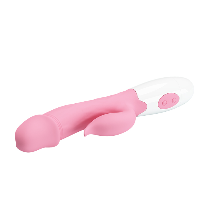 30 Function Rechargeable Rabbit Vibrator – Dual Motor Pink - Image 4
