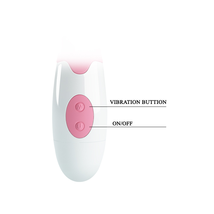 30 Function Rechargeable Rabbit Vibrator – Dual Motor Pink - Image 6