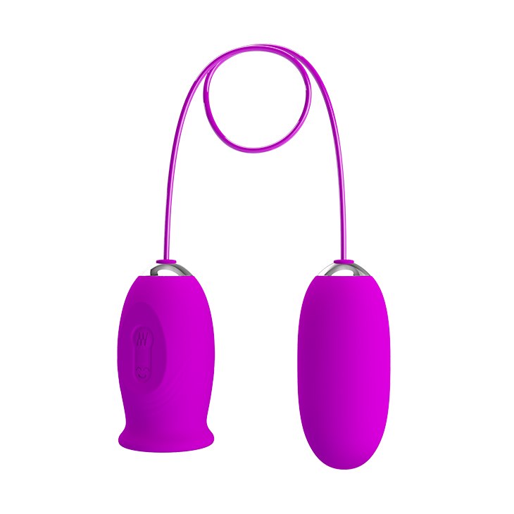 Dual Pleasure Stimulator – Vibrating Egg & Clitoral Licker - Image 2