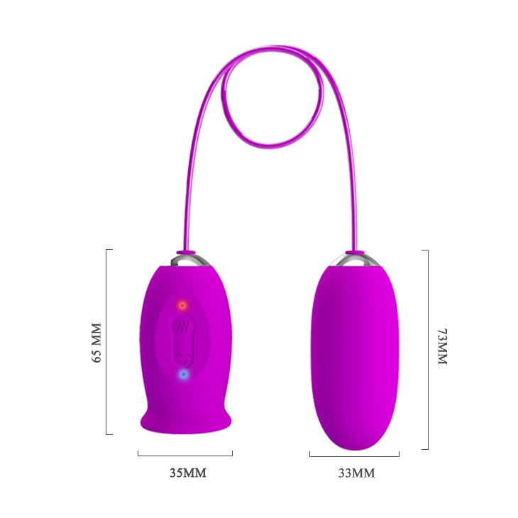 Dual Pleasure Stimulator – Vibrating Egg & Clitoral Licker - Image 6