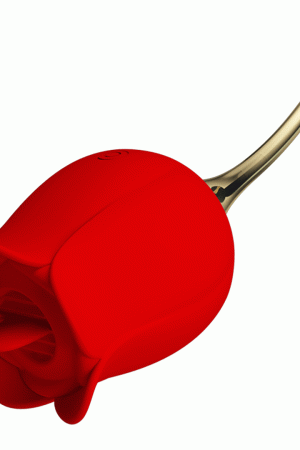 Rose Lover Licking Vibrator – Silky Silicone Flower