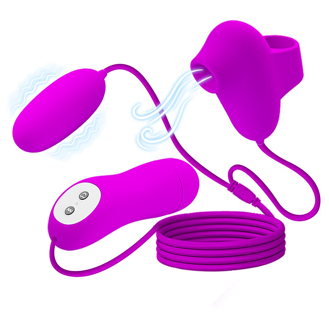 Pretty Love Violet – Dual Function Vibration & Tapping Stimulator - Image 7