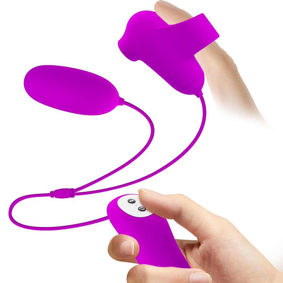 Pretty Love Violet – Dual Function Vibration & Tapping Stimulator