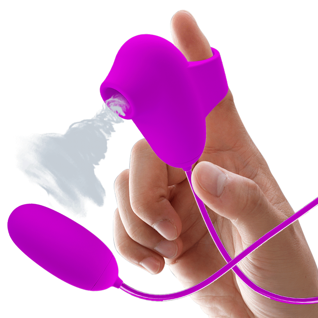 Pretty Love Violet – Dual Function Vibration & Tapping Stimulator - Image 3