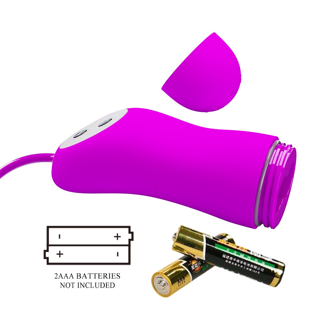 Pretty Love Violet – Dual Function Vibration & Tapping Stimulator - Image 5