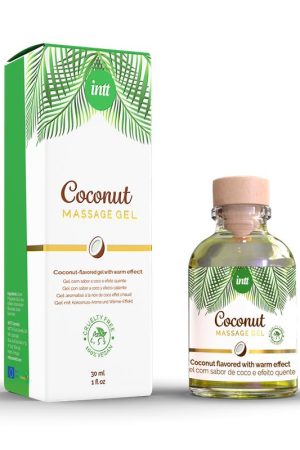 INTT Coconut Sensually Warming Massage Gel – Vegan 30ml