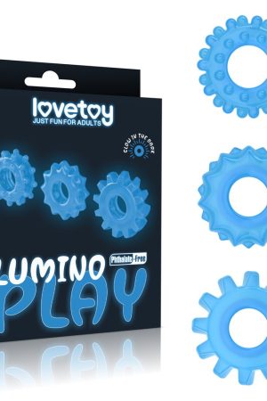 Lumino Play Blue – Glow in the Dark Cock Ring