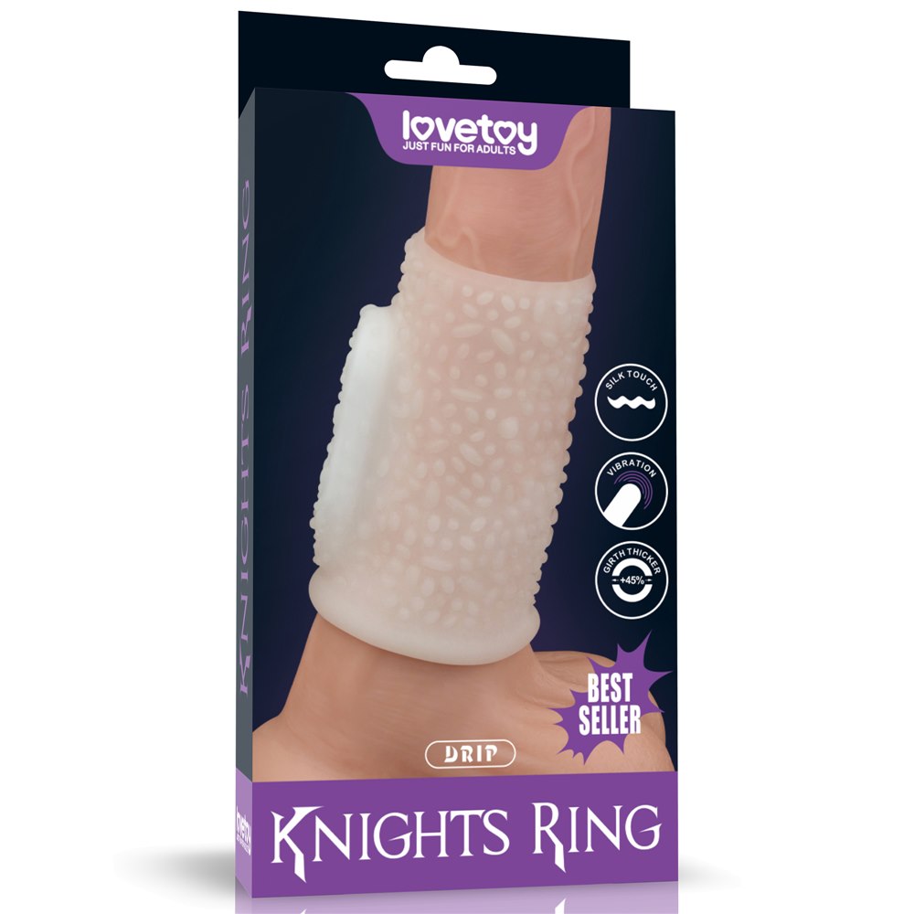 Knights Ring – Vibrating Cock Ring & Realistic Extender - Image 8