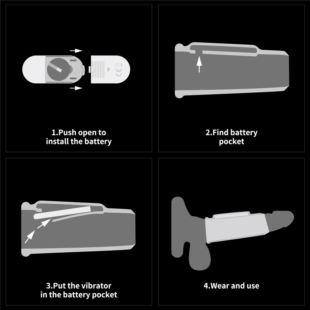 Knights Ring – Vibrating Cock Ring & Realistic Extender - Image 6