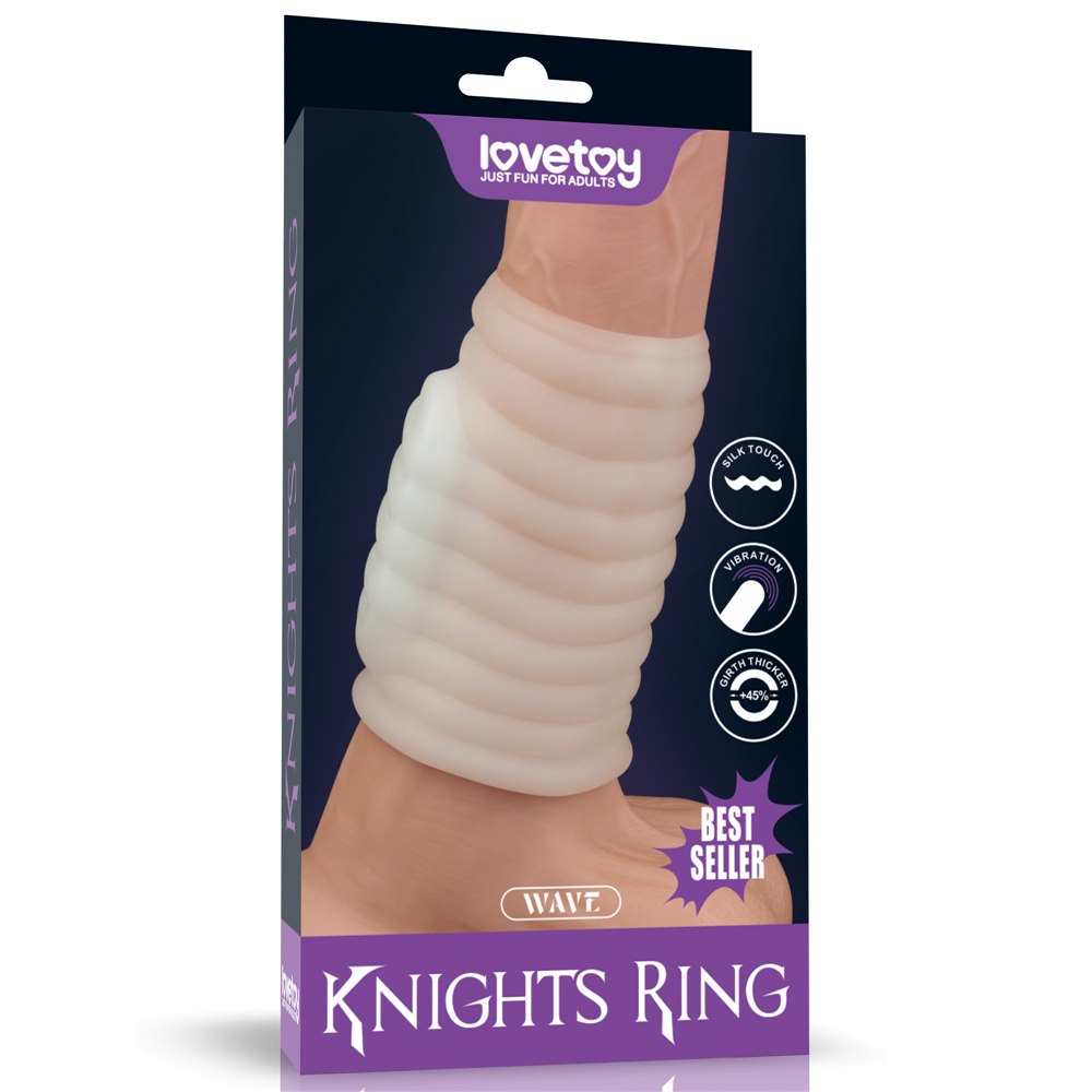 Knights Ring – Ρεαλιστικός Δονητής Πέους για Ενίσχυση 45% - Image 2