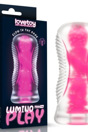 Lumino Play Masturbator – Pink Glow-in-the-Dark Stroker