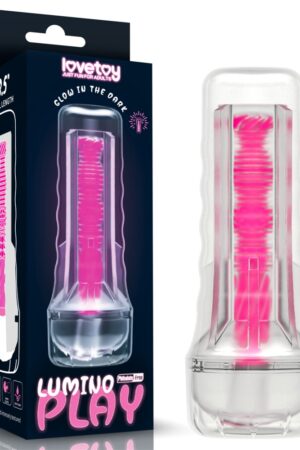 Lumino Play Pink Glow – Luminous Sleeve Masturbator
