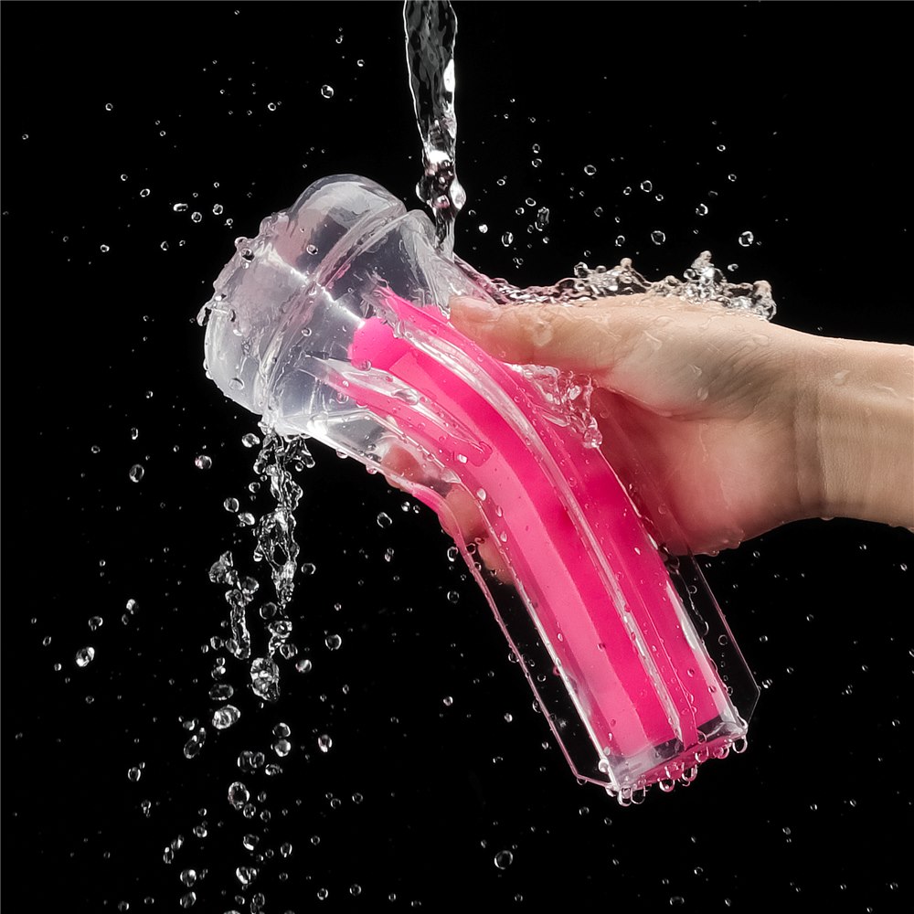 Lumino Play Pink Glow – Luminous Sleeve Masturbator - Image 6