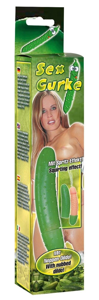 Hot Vegetable Cucumber – Realistic Cucumber Sleeve with Vibrator - Image 4