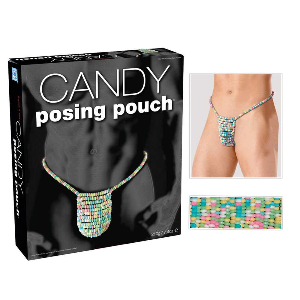 Candy Posing Pouch – Fruit Flavored Edible Lingerie