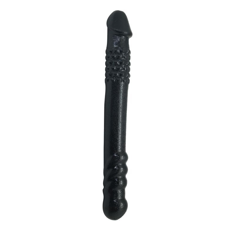 Perfect Double Dong – Black TPE Double Dildo - Image 2