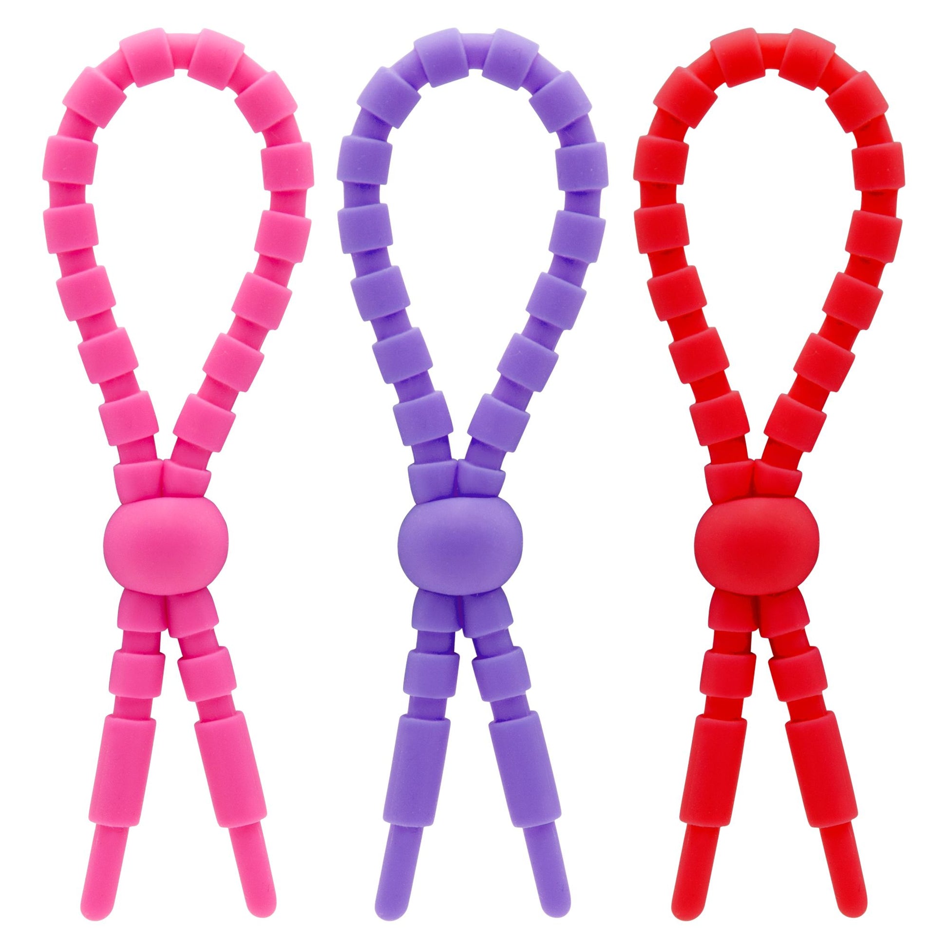 Elastic Erection Kit – Adjustable Cock Ring Set (3 Pieces) - Image 2