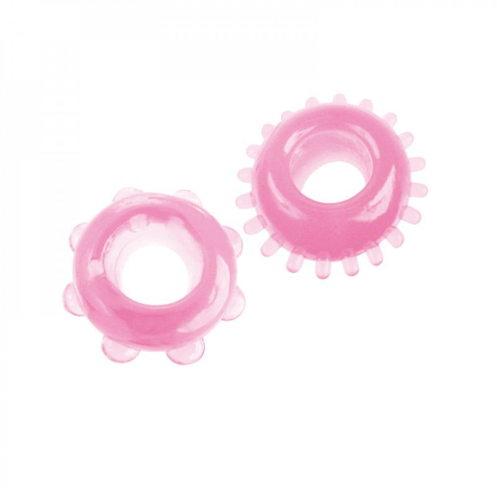 Magic Nubs – 2-Pack Textured Elastic Cock Rings - Image 2