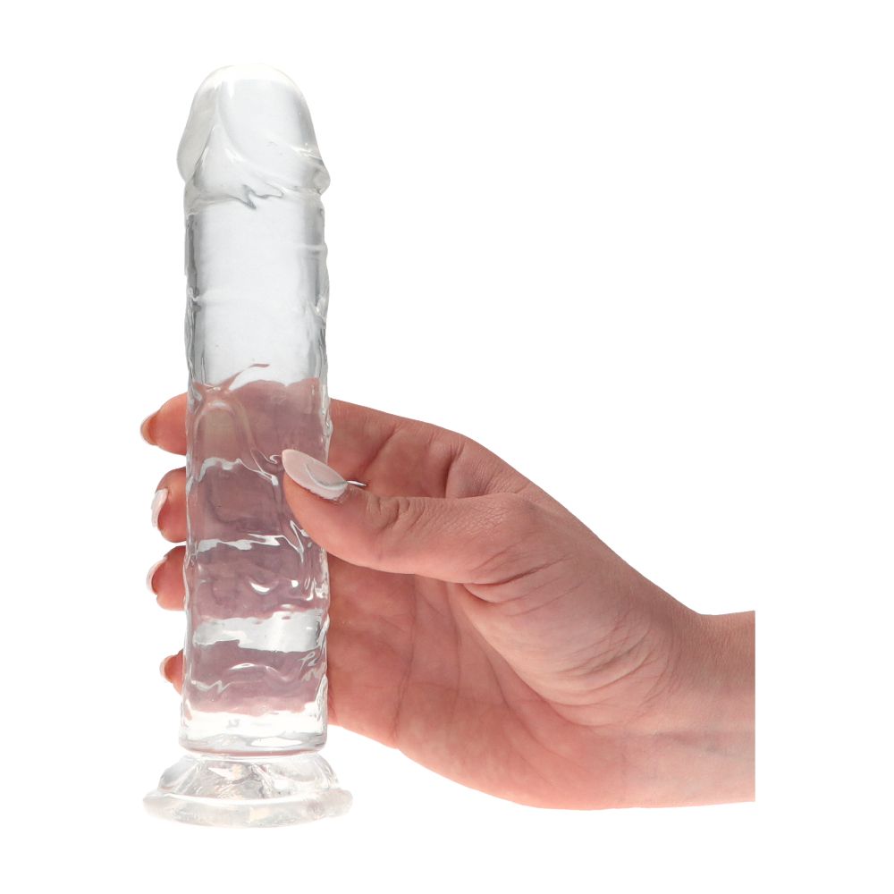 Realistic Clear Dildo with Suction Cup – 16.5cm