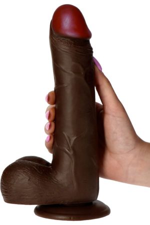 Toyz4Lovers Real Rapture Brown Passion – Realistic Dildo with Suction Cup 23cm