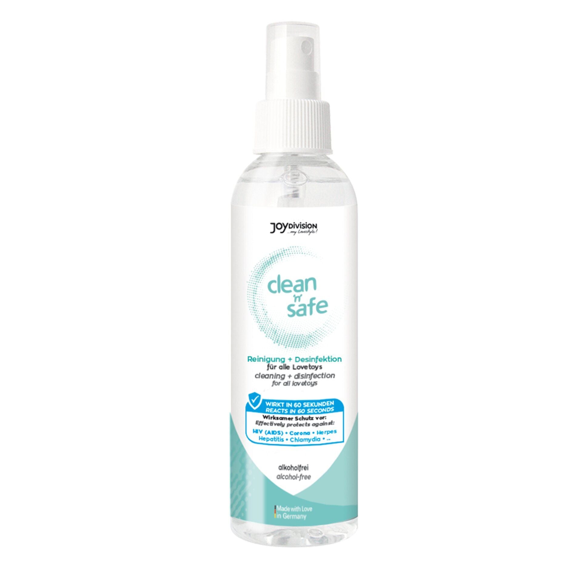 Clean 'n Safe Toy Cleaner 100ml – Alcohol-Free Sanitizing Spray