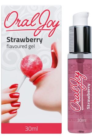 Oral Joy Strawberry – Flavored Oral Sex Gel (30ml)