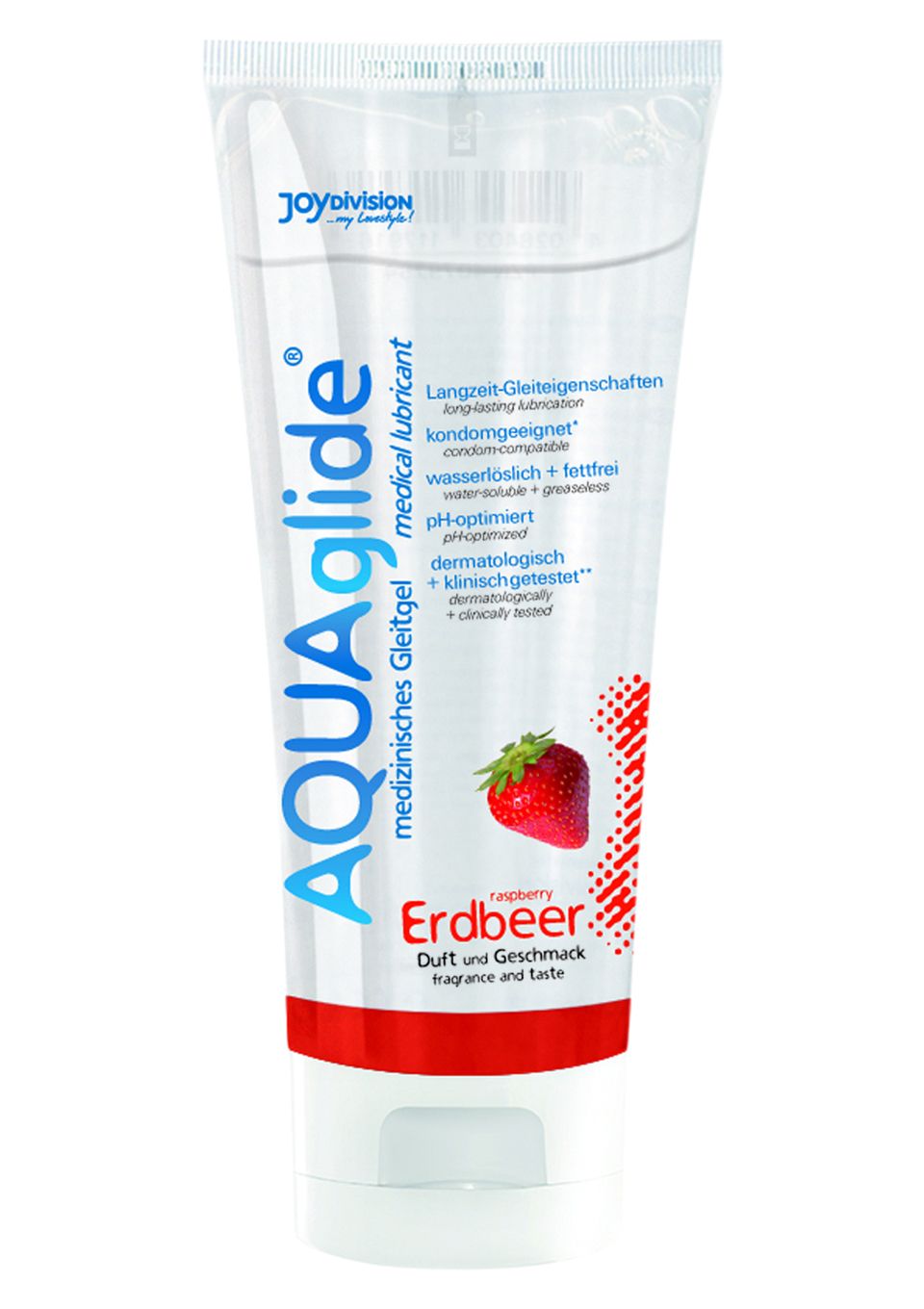 Aquaglide Strawberry – Water-Based Strawberry Lubricant 100ml