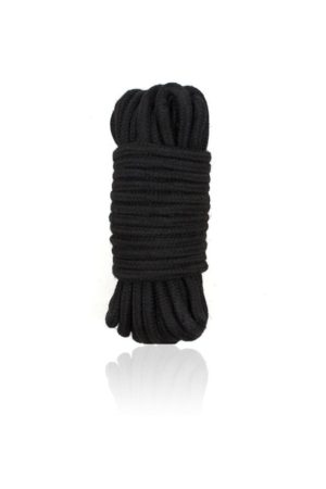 Cotton Bondage Rope 10m – Black Cotton Rope for Shibari