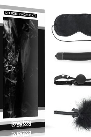 Lovetoy Deluxe Bondage Kit – 4-Piece Beginner’s Set