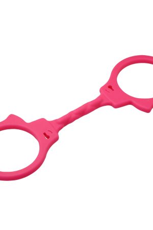 Realistic Silicone Handcuffs Pink – Premium Pink Medical Silicone Restraints