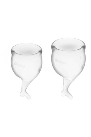 Silicone Menstrual Cups Set 2pcs