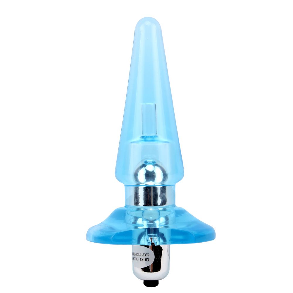 Nicole Vibra Plug Blue – Vibrating Anal Plug with Bullet