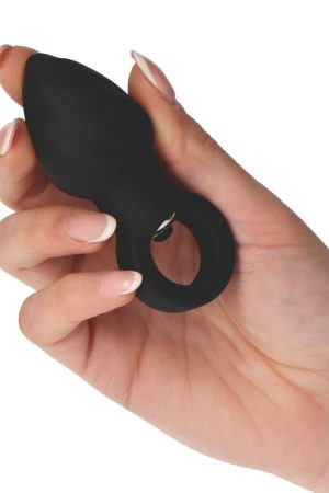 Helical Vibrating Anal Plug – 10 Functions – 6cm