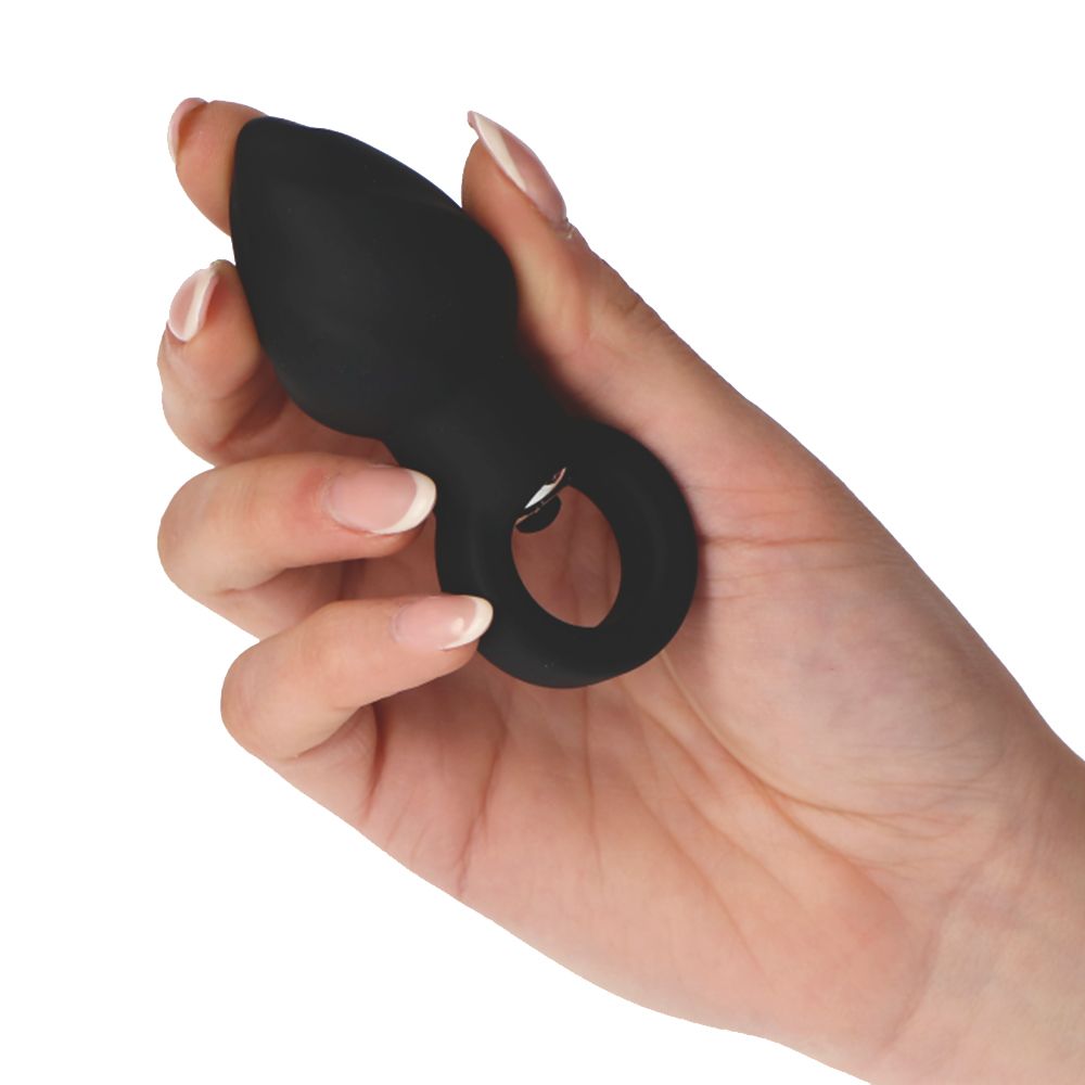 Helical Vibrating Anal Plug – 10 Functions – 6cm