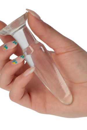 Toyz4Lovers Crystal Small Anal Plug – Clear Beginner Series