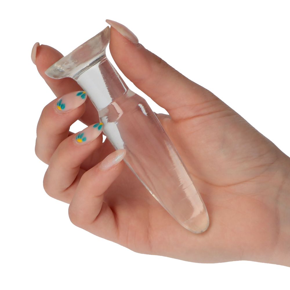 Toyz4Lovers Crystal Small Anal Plug – Clear Beginner Series