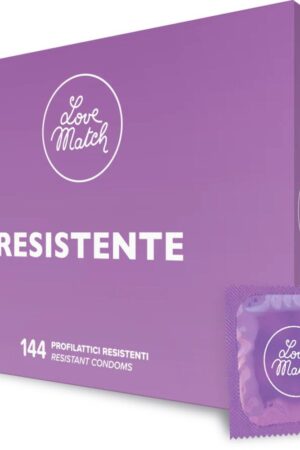 Love Match Resistente – Extra Resistant Condoms (144 Pieces)