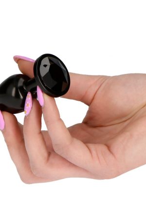 Toyz4Lovers Dark Secret – Metal Jewel Anal Plug 7cm