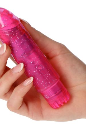 Gleamy Pink Vibrator – Multispeed Anal & Vaginal Vibrator