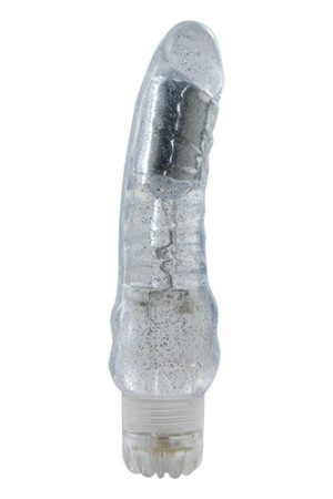 Bursty Silver Vibrator – 20cm Realistic Multispeed Vibrator