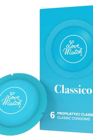 Love Match Classico – 6-Pack Easy On Condoms