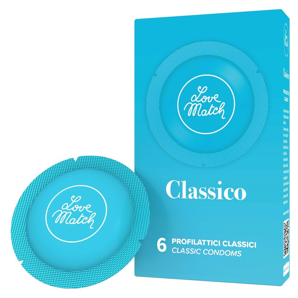 Love Match Classico – 6-Pack Easy On Condoms