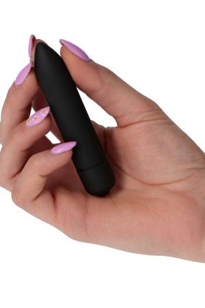 Toyz4Lovers Bullet Love Black – Powerful Soft Touch Vibrating Bullet