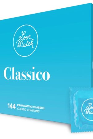 Love Match Classico – Durable Condoms Bulk Pack (144 pcs)