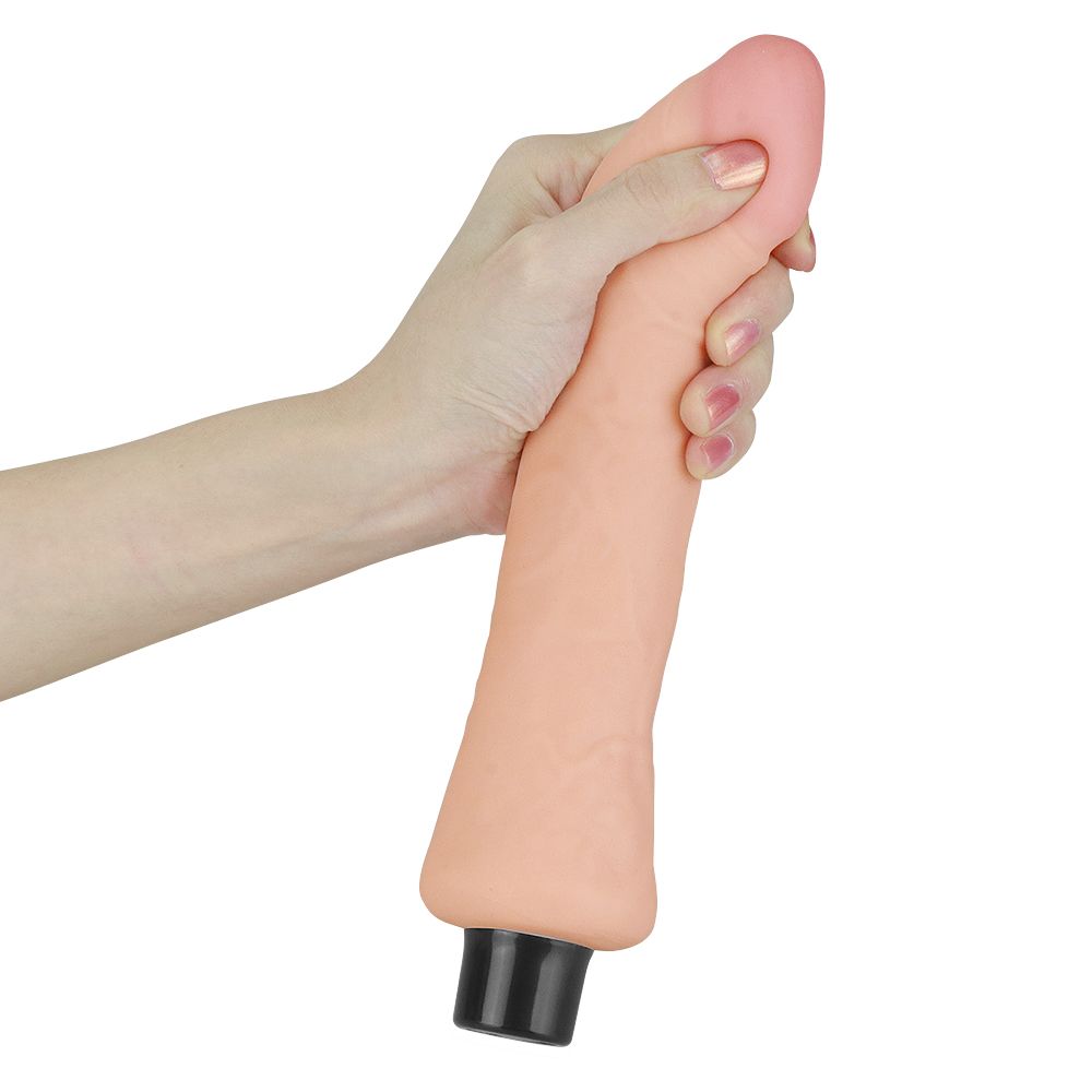 Cyber-Leather Realistic Vibrator – 10 Modes – 23cm