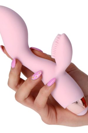 Toyz4Lovers Elegance Fork Wave – Rechargeable Wavy Rabbit Vibrator 19cm