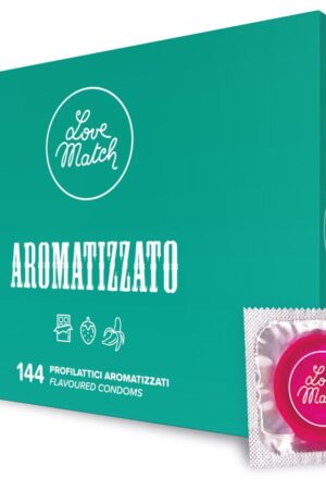 I Love Match Aromatised Flavoured Condoms – Assorted Mix 144pcs
