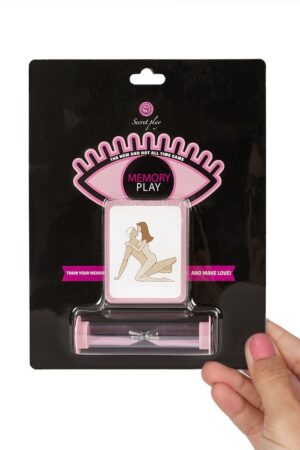 Sexy Memory Play for Couples – 40 Position Cards & Hourglass