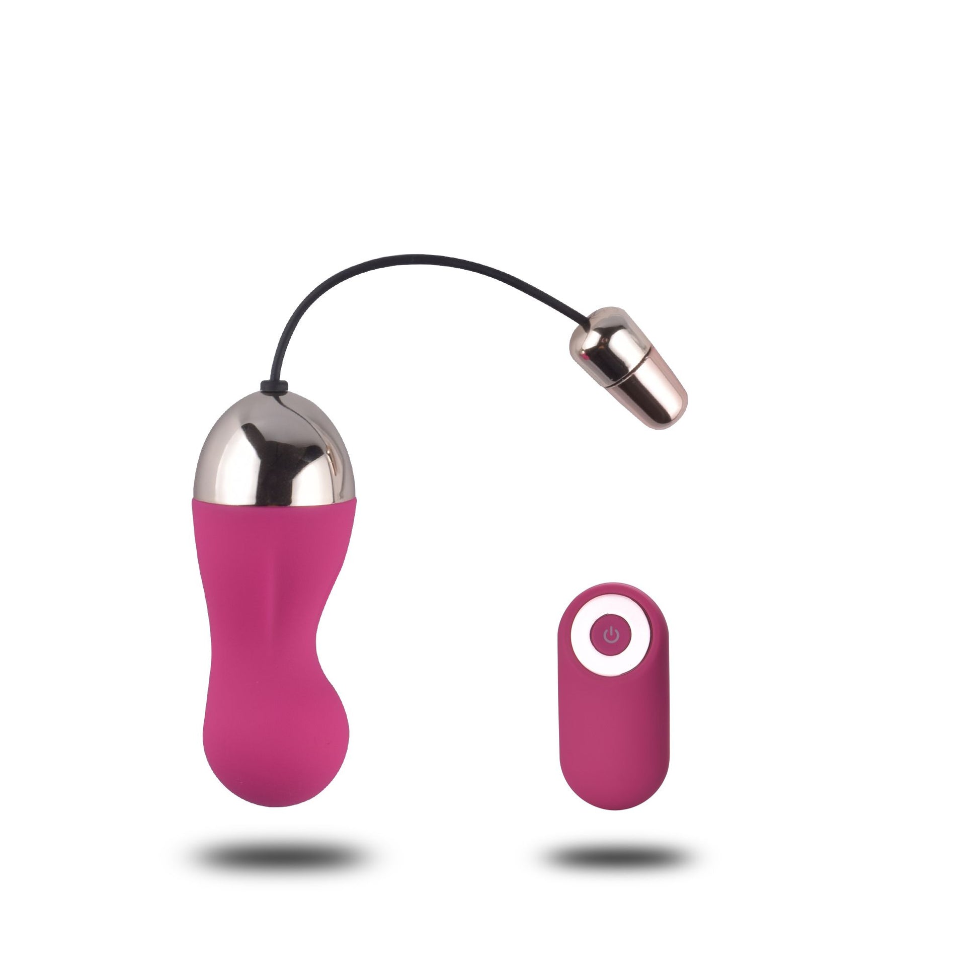 Rechargeable Vibrating Egg with Wireless Remote – Pink