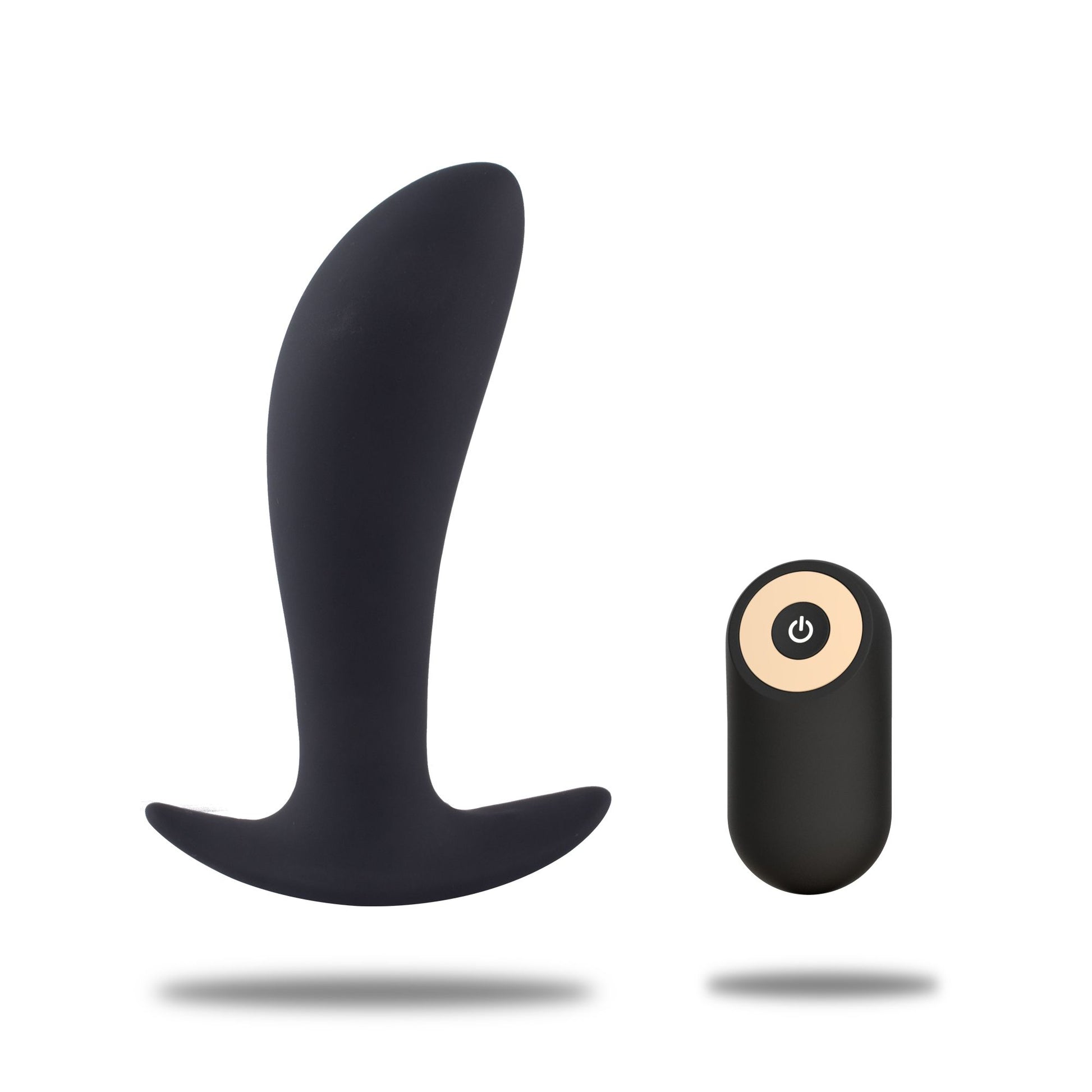 Rechargeable Prostate Stimulator with Wireless Remote – Black